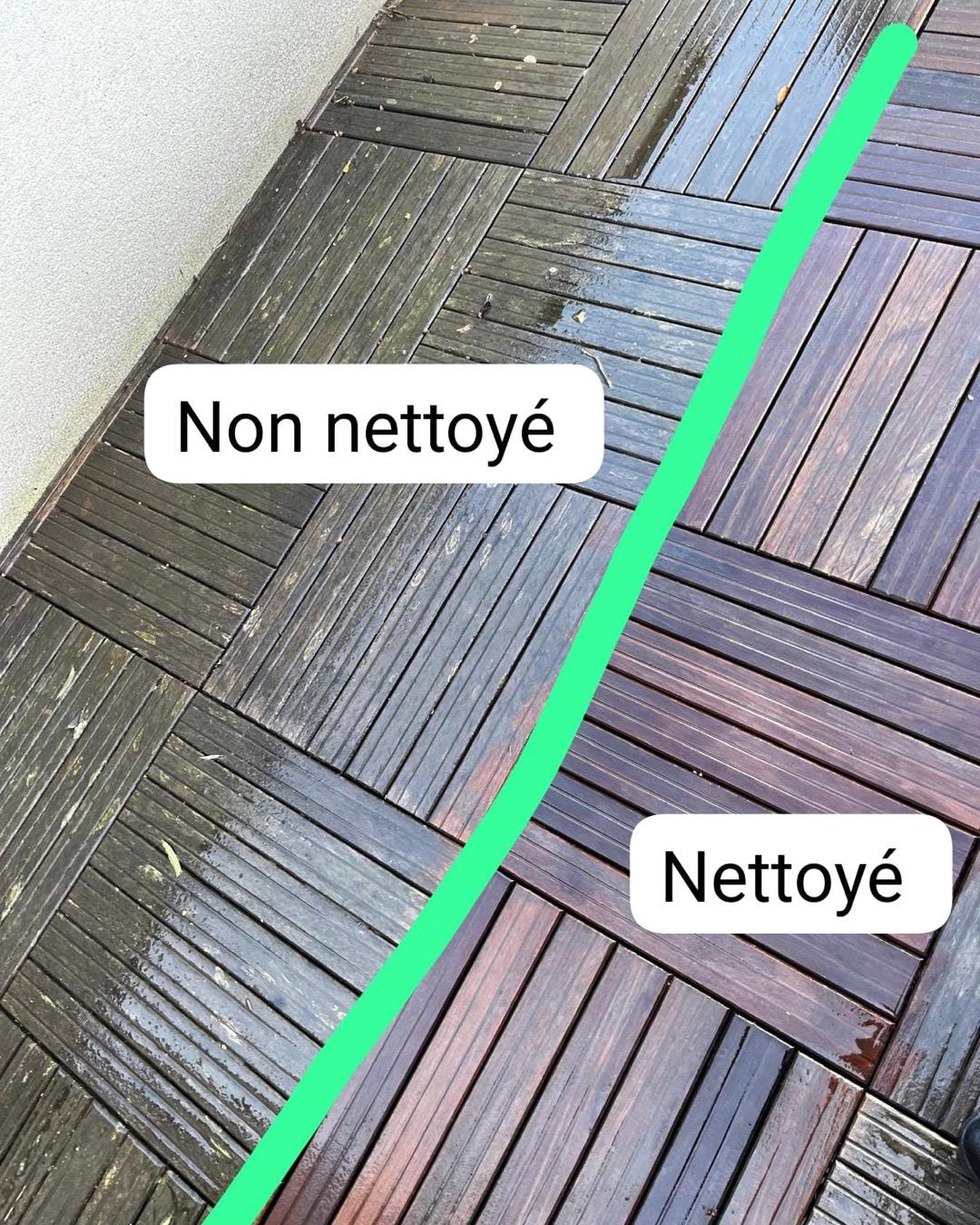 Nettoyage réalisé